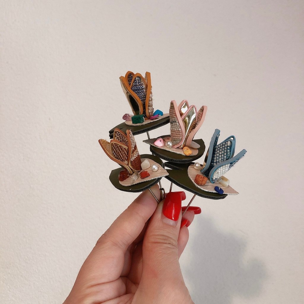 Lotus Brooch